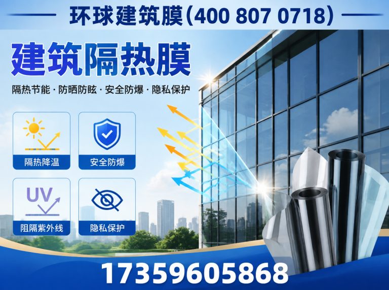 龙文区环球建筑膜展示图